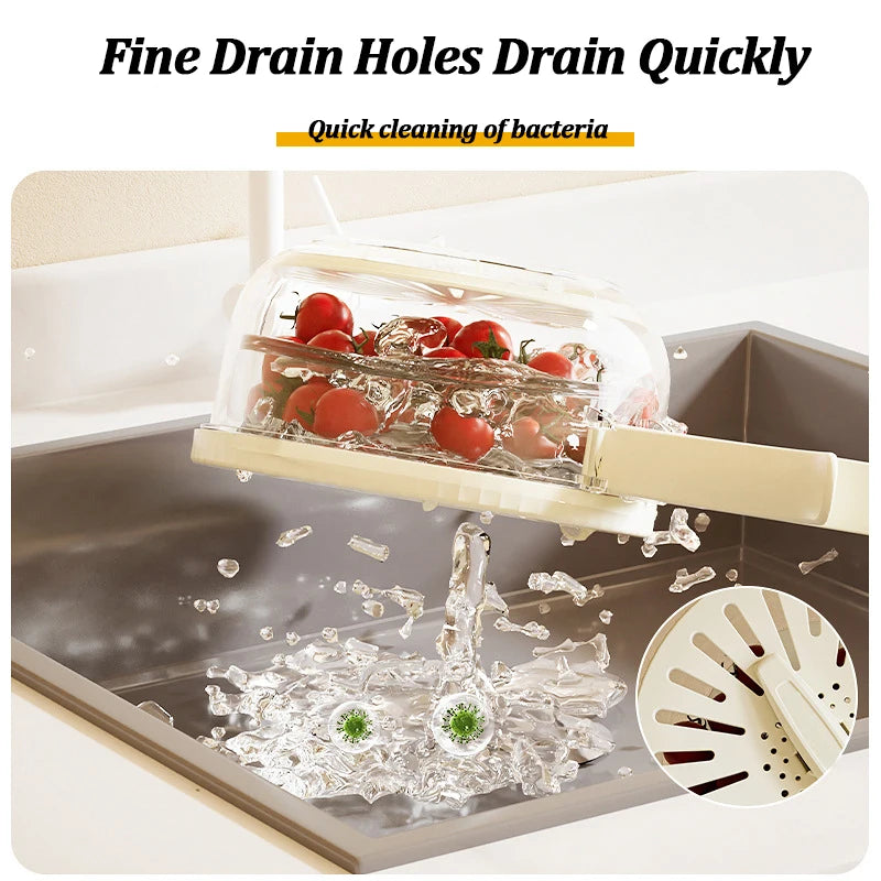 FreshFlow™ 2-in-1 Drain & Store Basket