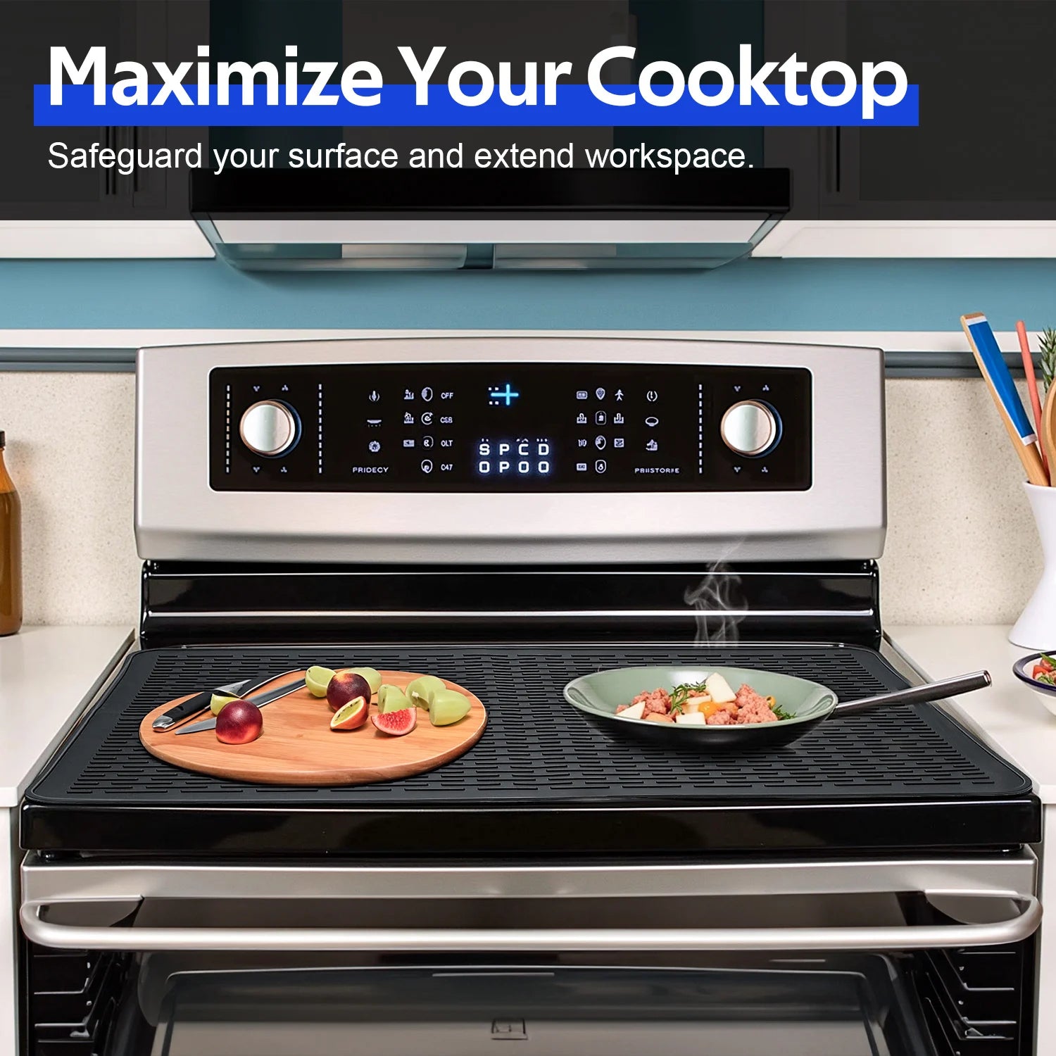 HeatGuard™ Silicone Stove Cover