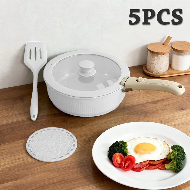 CeramiFlex™ 17-Pc Detachable Cookware Set